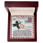 To My Beautiful Soulmate Love Knot Necklace – A Heartwarming Valentine’s Day Gift to Express Eternal Love