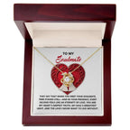 Romantic Anniversary, Valentine's Day Gift for Soulmate, Wife, Girlfriend - Eternity of Love - Love Knot Pendant Necklace