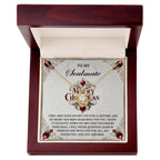 Gift for Soulmate - I Found You - Love Knot Pendant Necklace