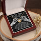 Soulmate Woman of My Dreams Halloween Inspired Love Knot Necklace - Mallard Moon Gift Shop