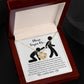 Apology Gift for Girlfriend, Wife, Soulmate - Sorry, Made You Feel - Love Knot Pendant Necklace - Mallard Moon Gift Shop