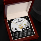 Romantic Anniversary, Valentine's Day Gift for Soulmate, Wife, Girlfriend - Light Of My Life - Love Knot Pendant Necklace