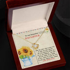 Daughter Gift - The First Time - Love Knot Pendant Necklace