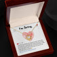 Apology Gift for Girlfriend, Wife, Soulmate - Sorry, Cannot Erase - Love Knot Pendant Necklace - Mallard Moon Gift Shop