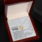 Apology Gift for Girlfriend, Wife, Soulmate - Sorry, Feel Bad - Love Knot Pendant Necklace - Mallard Moon Gift Shop