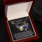 Romantic Anniversary, Valentine's Day Gift for Soulmate, Wife, Girlfriend - Feels Like Home - Love Knot Pendant Necklace