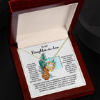 Gift for Daughter-in-Law - Here For You - Love Knot Pendant Necklace