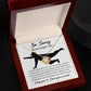 Apology Gift for Girlfriend, Wife, Soulmate - Sorry, Things To Be - Love Knot Pendant Necklace - Mallard Moon Gift Shop