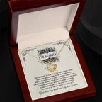 Apology Gift for Her - To My Love, I'm Sorry - Love Knot Pendant Necklace