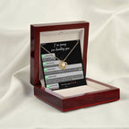 Gift for Girlfriend, Wife - Sorry, Life Without You - Love Knot Pendant Necklace