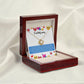 Apology Gift for Girlfriend, Wife, Soulmate - Sorry, How Deeply Sorry - Love Knot Pendant Necklace - Mallard Moon Gift Shop