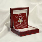 Gift for Daughter - To Be True - Love Knot Pendant Necklace