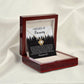 Apology Gift for Girlfriend, Wife, Soulmate - Sorry, By My Thoughts - Love Knot Pendant Necklace - Mallard Moon Gift Shop