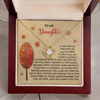 Gift for Daughter - Always Love You - Love Knot Pendant Necklace