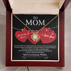 Gift for Mom You Are My Hero Love Knot Necklace
