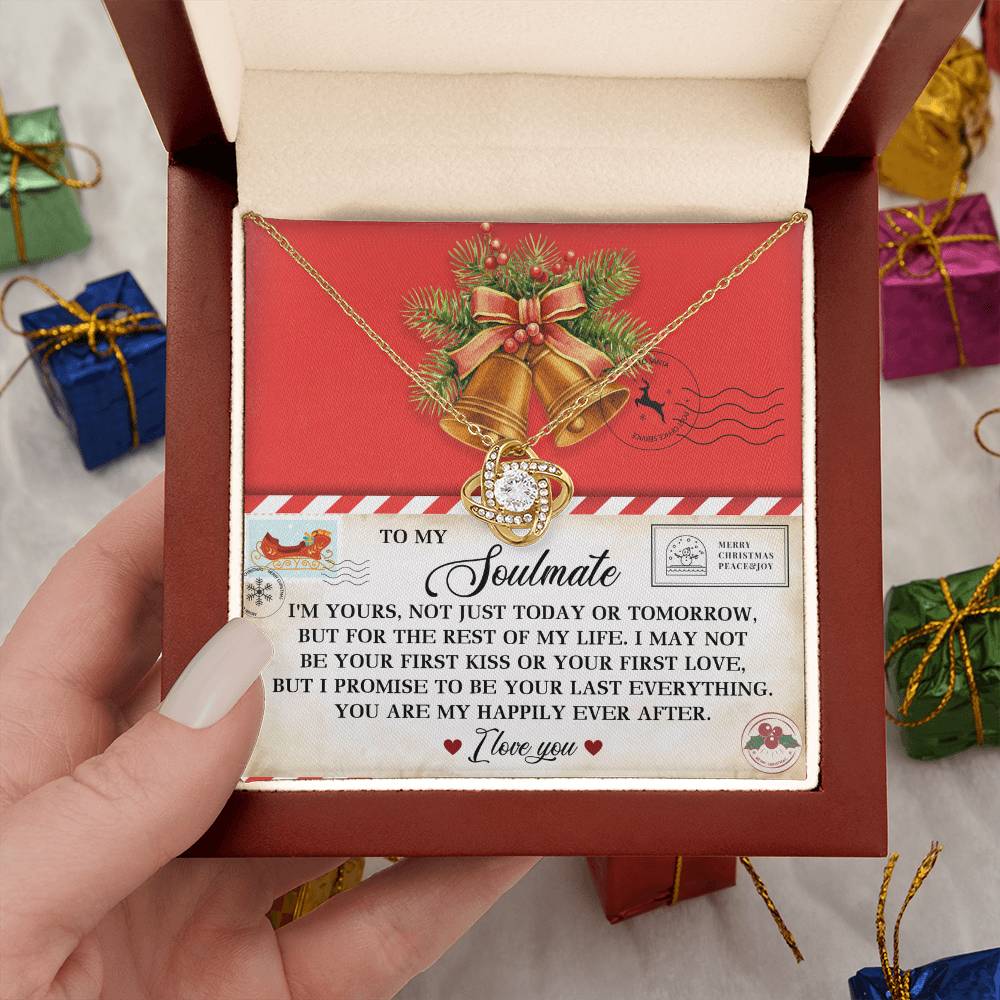 Gift for Soulmate - Happily Ever After - Love Knot Pendant Necklace - Mallard Moon Gift Shop