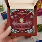 Gift for Daughter - All Eternity - Love Knot Pendant Necklace