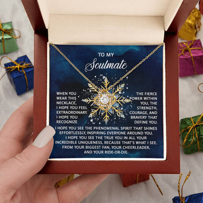 Gift for Soulmate - Phenomenal Spirit - Love Knot Pendant Necklace - Mallard Moon Gift Shop