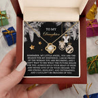 Gift for Daughter - Prouder Of You - Love Knot Pendant Necklace