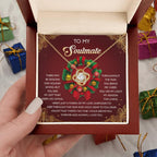 Gift for Soulmate - Bring Me Cheer - Love Knot Pendant Necklace