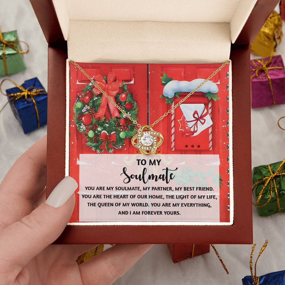 Gift for Soulmate - Our Home - Love Knot Pendant Necklace - Mallard Moon Gift Shop