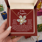 Gift for Daughter - To Be True - Love Knot Pendant Necklace