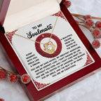 Gift for Soulmate - Like A Dream - Love Knot Pendant Necklace