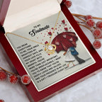 To My Soulmate - Love Knot Necklace – A Romantic Gift to Show She's Irreplaceable