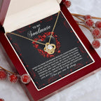 To My Soulmate - Love Knot Necklace – A Promise of Eternal Love and Devotion