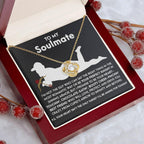 Gift for Soulmate - Cupid's Arrow - Love Knot Pendant Necklace - A Playful and Romantic Gift for the Love of Your Life