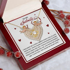 Gift for Soulmate - Sweep My Heart - Love Knot Pendant Necklace