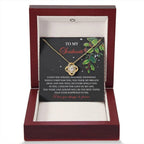 Gift for Soulmate - You Still Do - Love Knot Pendant Necklace