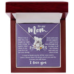 Gift for Mom from Son All the Ways You've Cared - Love Knot Necklace