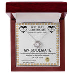 Best Butt & Endless Love Certified! Funny Love Knot Necklace Valentine's Day Gift