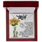 Mom you are The Sunshine in my Life - Love Knot Necklace