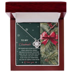 Gift for Soulmate - Beautiful World - Love Knot Pendant Necklace