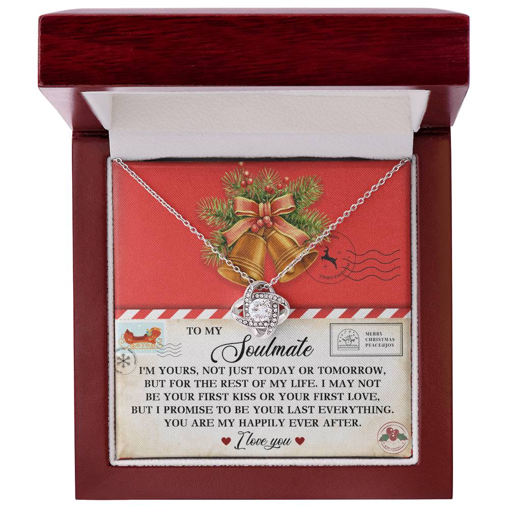 Gift for Soulmate - Happily Ever After - Love Knot Pendant Necklace - Mallard Moon Gift Shop