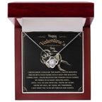 You’re My Forever - Love Knot Necklace - A Timeless Expression of Love for Your Soulmate - Heartfelt Gift for Valentine's Day