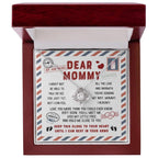 Mommy-Little Face To My Mom - Love Knot Necklace
