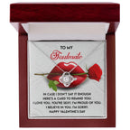 To My Soulmate Love Knot Pendant - Romantic Gift She'll Treasure