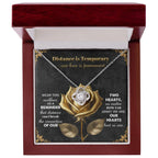 Romantic Necklace with Message Card – The Perfect Gift for Long-Distance Relationships