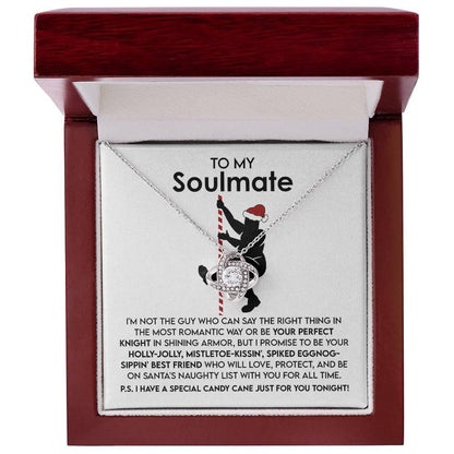 Gift for Soulmate - For All Time - Love Knot Pendant Necklace - Mallard Moon Gift Shop