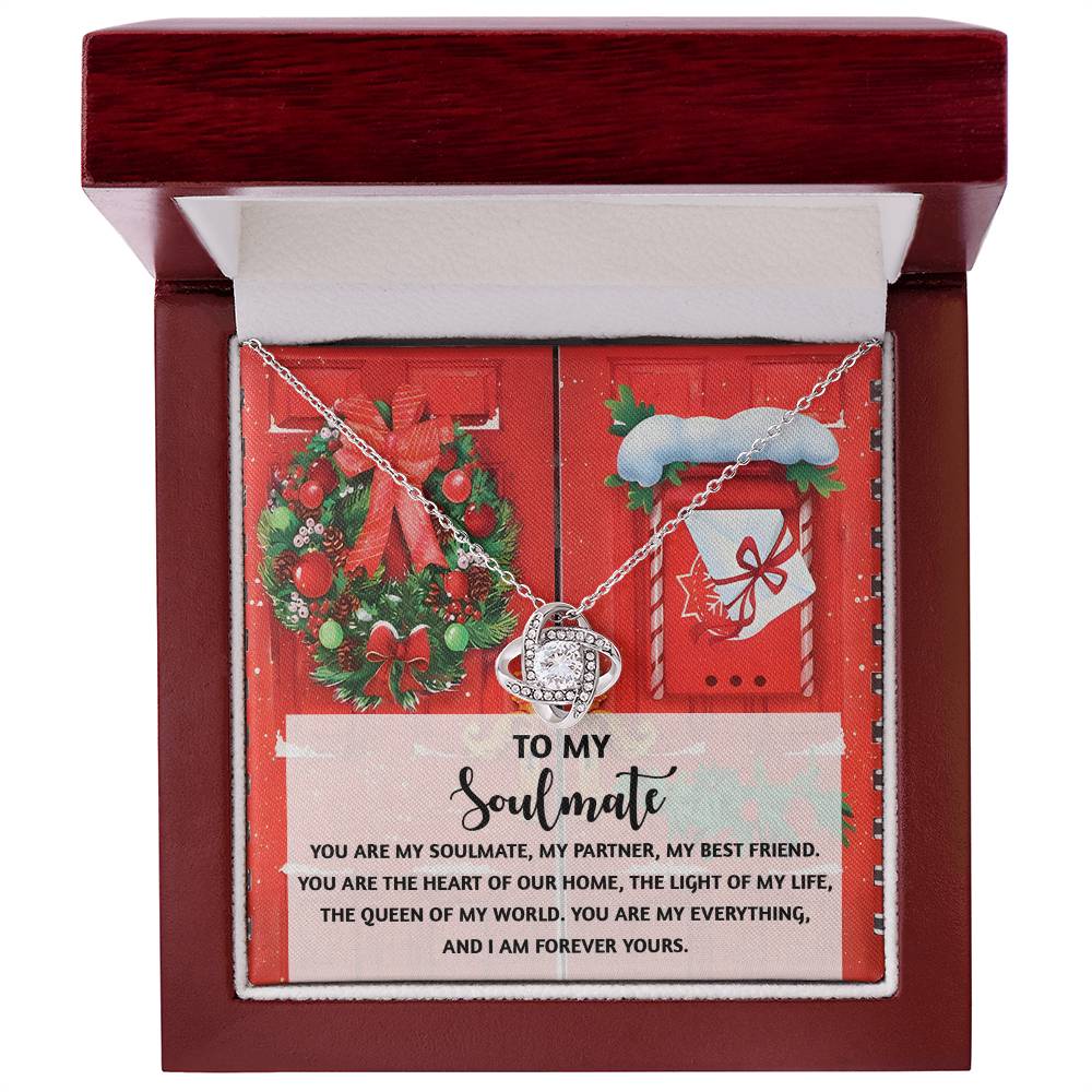 Gift for Soulmate - Our Home - Love Knot Pendant Necklace - Mallard Moon Gift Shop