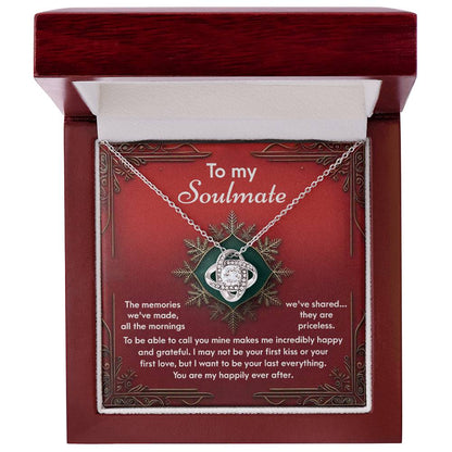 Gift for Soulmate - The Memories - Love Knot Pendant Necklace - Mallard Moon Gift Shop