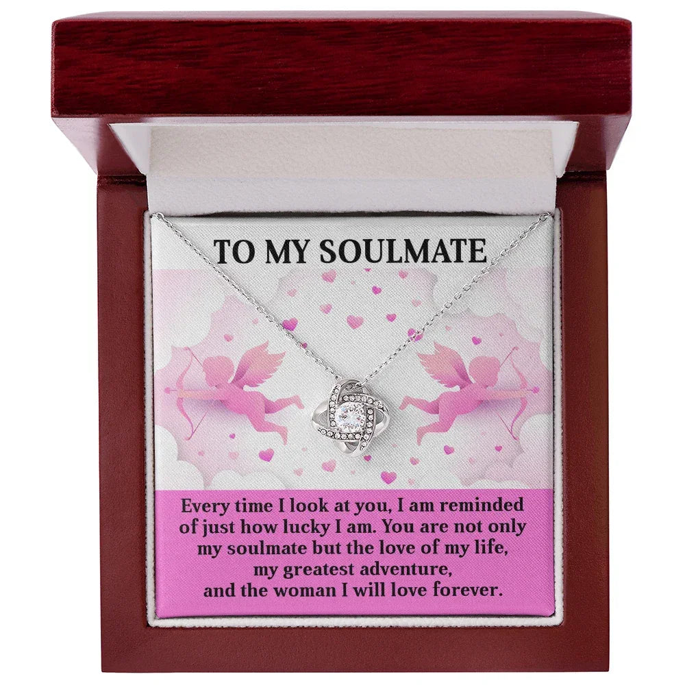 Romantic Soulmate Love Knot Necklace – Celebrate Your Greatest Adventure Together