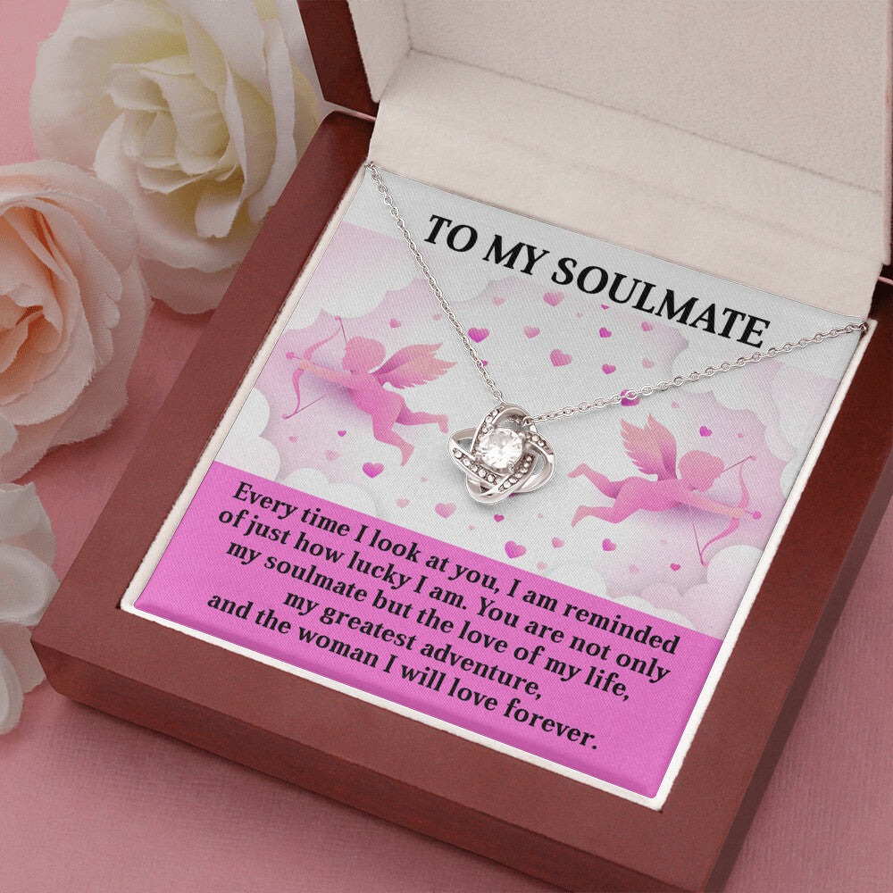 Romantic Soulmate Love Knot Necklace – Celebrate Your Greatest Adventure Together - Mallard Moon Gift Shop