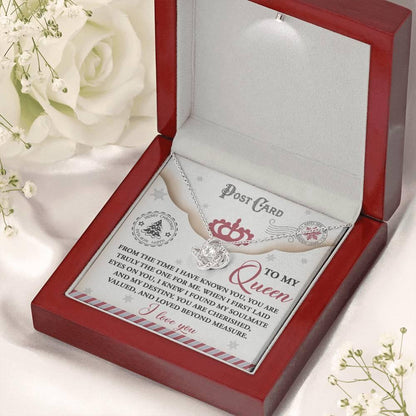 Gift for Soulmate - The One - Love Knot Pendant Necklace - Mallard Moon Gift Shop