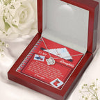 Gift for Daughter - Part Of It - Love Knot Pendant Necklace