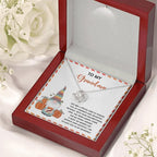 Gift for Grandma - Needed It Most - Love Knot Pendant Necklace