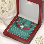 Gift for Soulmate - Love Story - Love Knot Pendant Necklace